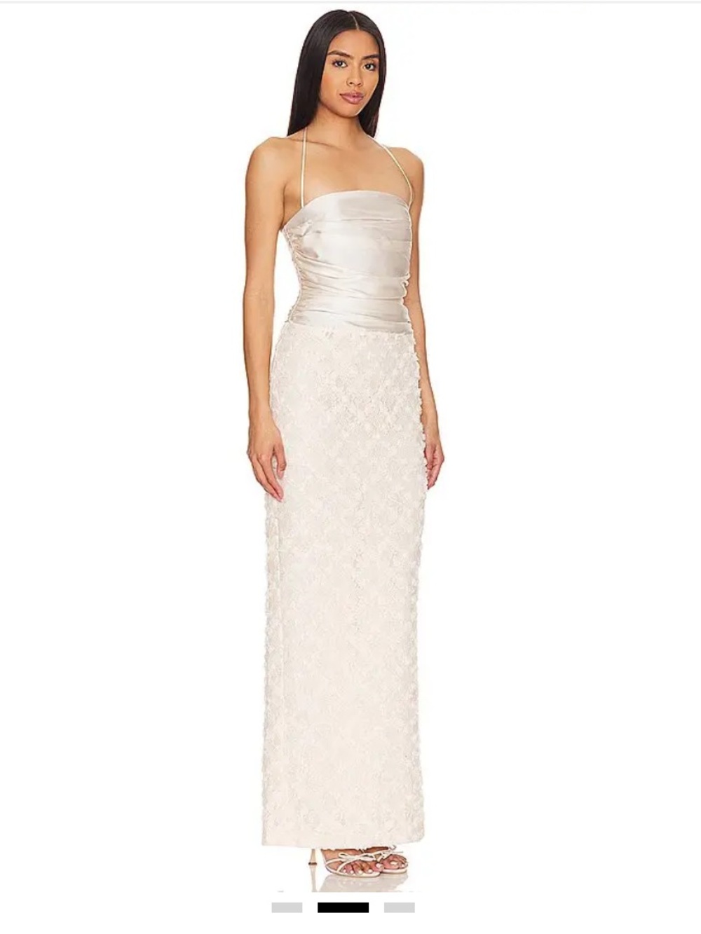 MAJORELLE Ivory Ilesha Gown